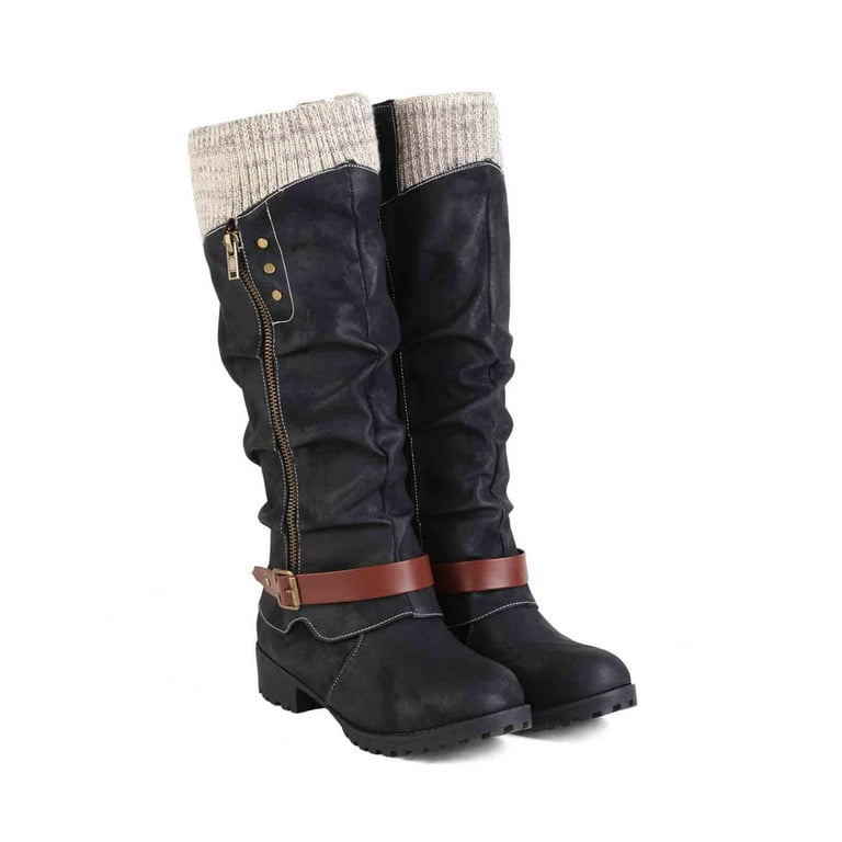 Wide calf work boots cheap