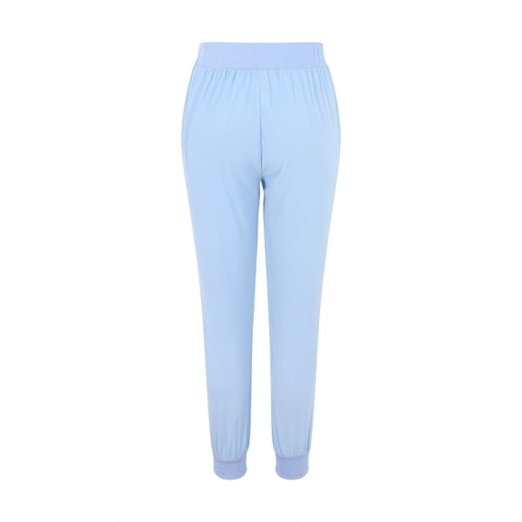 Akiihool Womens Work Pants Women's Bootcut Yoga Pants Flare Leggings for Women Crossover Workout Bell Bottom Jazz Dress Pants (Light Blue,XXL)