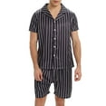thumbnail image 1 of Akiihool Workout Short Sets Men's Clothes Short Set outfits Gym Active Performance (Black,XXL), 1 of 5
