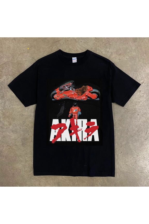 Akira 1988 Anime Movie Manga Cover T Shirt