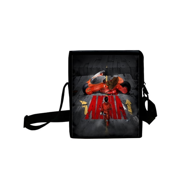 Akira Anime Merch Shoulder Bag Game Travel Small Bag Unisex Zipper Oxford Casual Bag