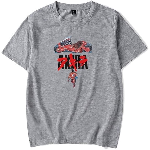 Akira Merch T-shirt Retro Classic Print Short Sleeve Men And Women Hip-hop Casual Wear