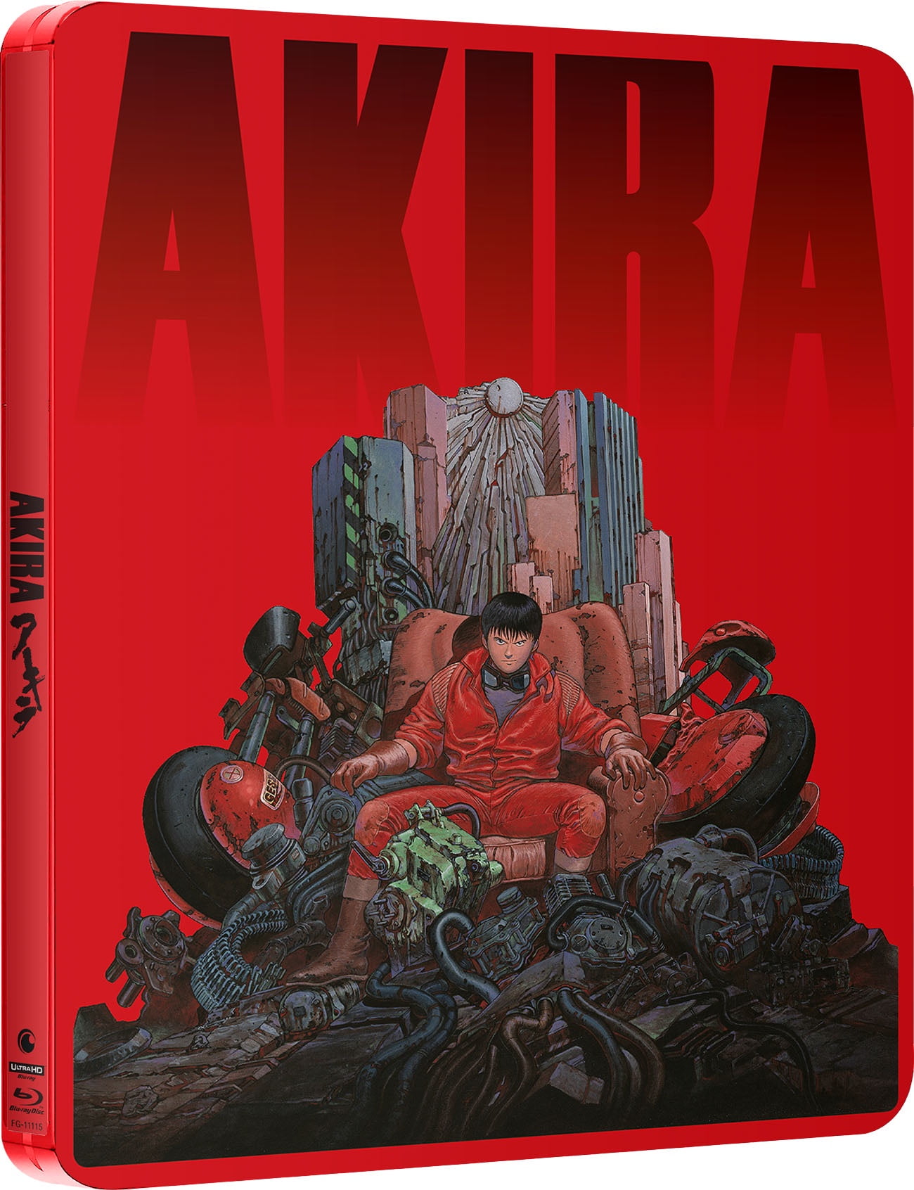 Akira Movie (Steelbook) (4K Ultra HD + Blu-ray) Crunchyroll Action Adventure