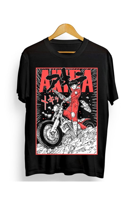 Akira T-shirt,Anime Shirt,Retro Neo Tokyo Manga Tetsuo Kaneda Shirt All Size