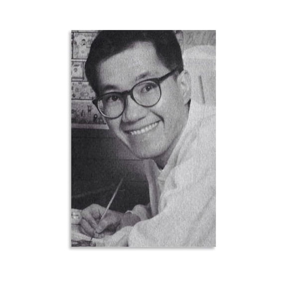 Akira Toriyama Art Poster Comic Book Master Canvas Wall Art Print For Room Aesthetic And Decor Poster For Bedroom Living Room Bathroom Kitchen Office Decor