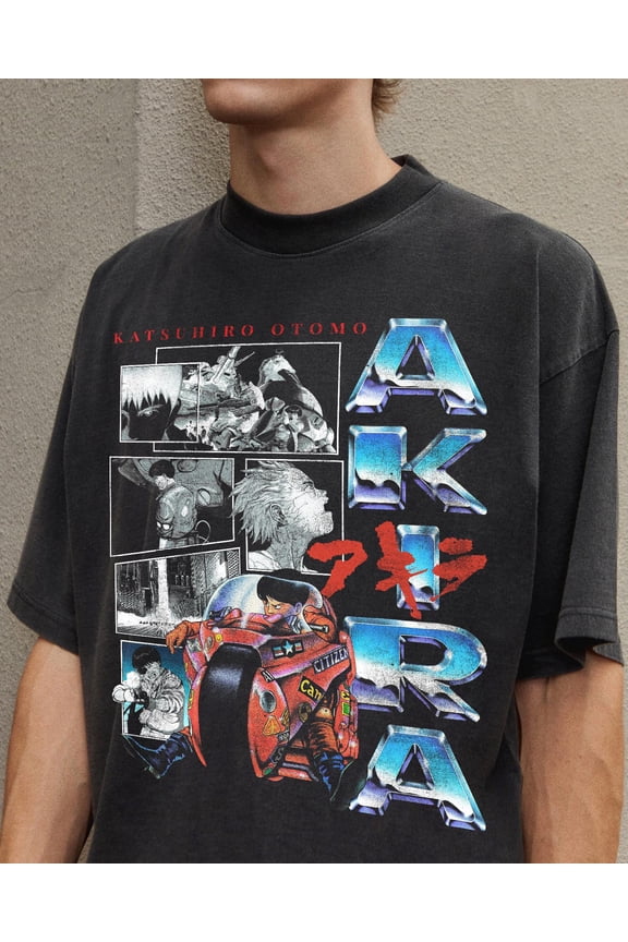 Akira | neo tokyo | Anime Street Tee | Oversized Graphic T-Shirt | Vintage Wash