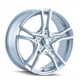 thumbnail image 1 of Akita 485-8701S 4-100, 4-114.3 PCD Ak85 Hypersilver Machined Face Wheel, 1 of 1