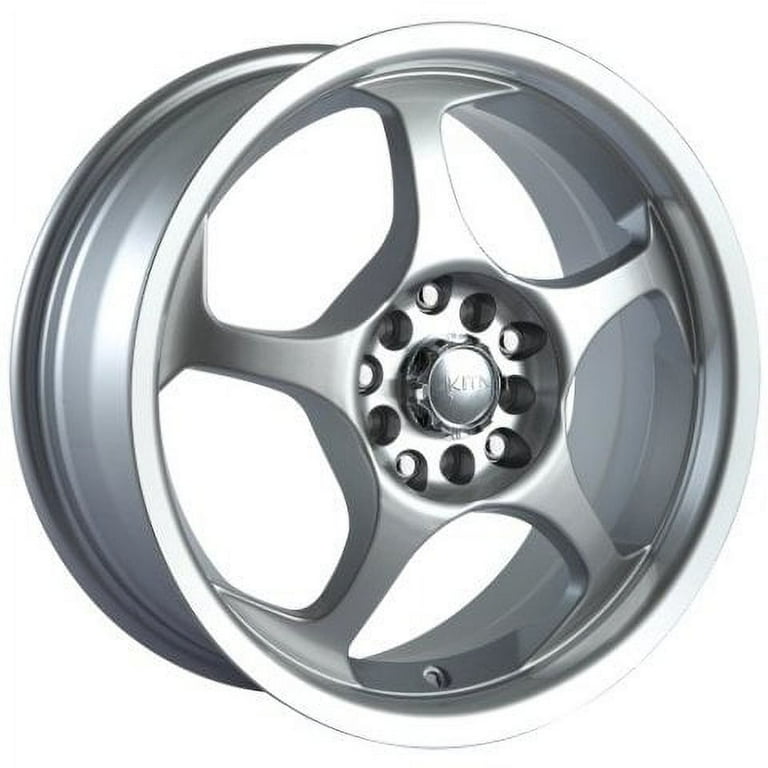 Akita AK-90 490 Hypersilver Wheel with Machined Lip (17x7
