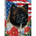 thumbnail image 1 of Akita - Best of Breed All-American Patriotic I Garden Flag, 1 of 1