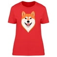 thumbnail image 1 of Akita Inu Happy Face Tee Women's -Image by Shutterstock, 1 of 2