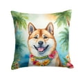 thumbnail image 1 of Akita Luau Throw Pillow 14 in x 14 in, 1 of 2