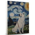 thumbnail image 1 of Akita Vintage Dog Golf Canvas – Artistic Sports, Akita Dog with Golf Stretched Canvas Size 8x12 Wall Print for Bedroom, Living Room, Office, 1 of 5