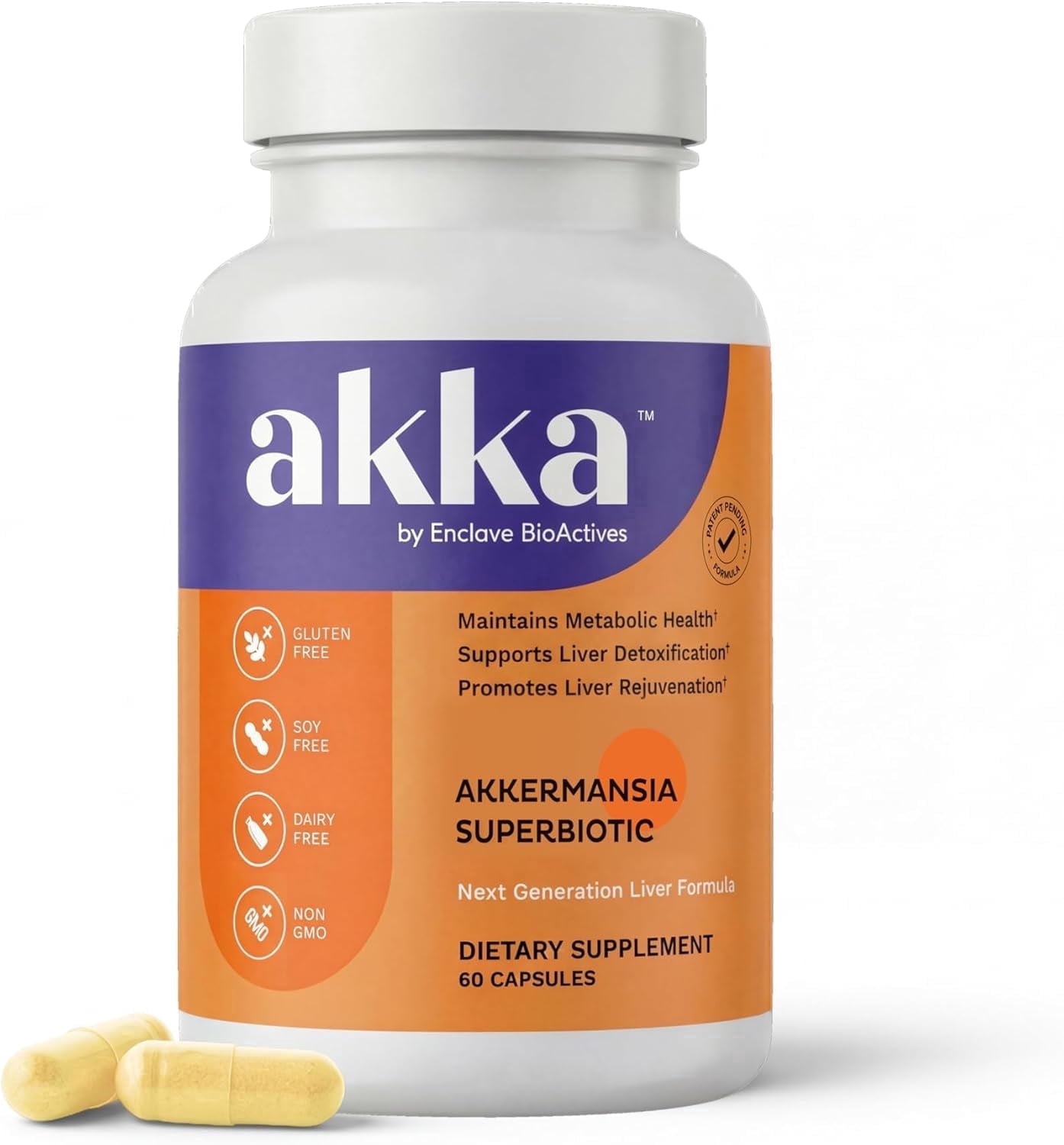 AKKA - Akkermansia Probiotic Liver Cleanse Detox & Repair - Liver Health