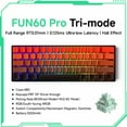 thumbnail image 1 of Akko MonsGeek FUN60 PRO&MAX HE Magnetic Keyboard 60% Machanical Gaming Keyboards Rapid Trigger 8K Custom Keyboard Gamer Esports, 1 of 10