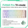 thumbnail image 1 of Akko MonsGeek FUN60 PRO&MAX HE Magnetic Keyboard 60% Machanical Gaming Keyboards Rapid Trigger 8K Custom Keyboard Gamer Esports, 1 of 10