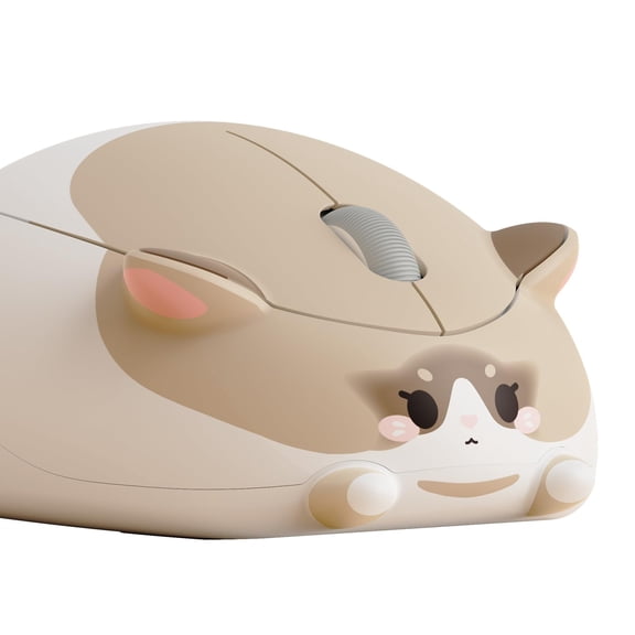 Akko Wireless Gaming Mouse Ragdoll Cat 2.4G GHz with a USB Receiver, Cute Optical Cordless Cartoon Mice for Computer/Laptop/Desktop/PC Compatible with Mac/Win