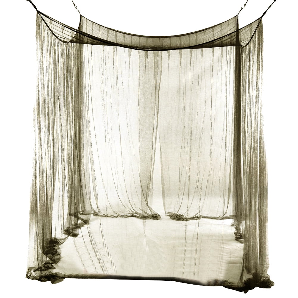 Akloker Summer Single Mosquito Net Portable Folding Bug Mosquito Netting Army Green
