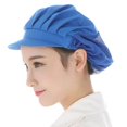 AkoaDa Chef Hat Kitchen Cooking Chef Cap Food Service Hair Nets