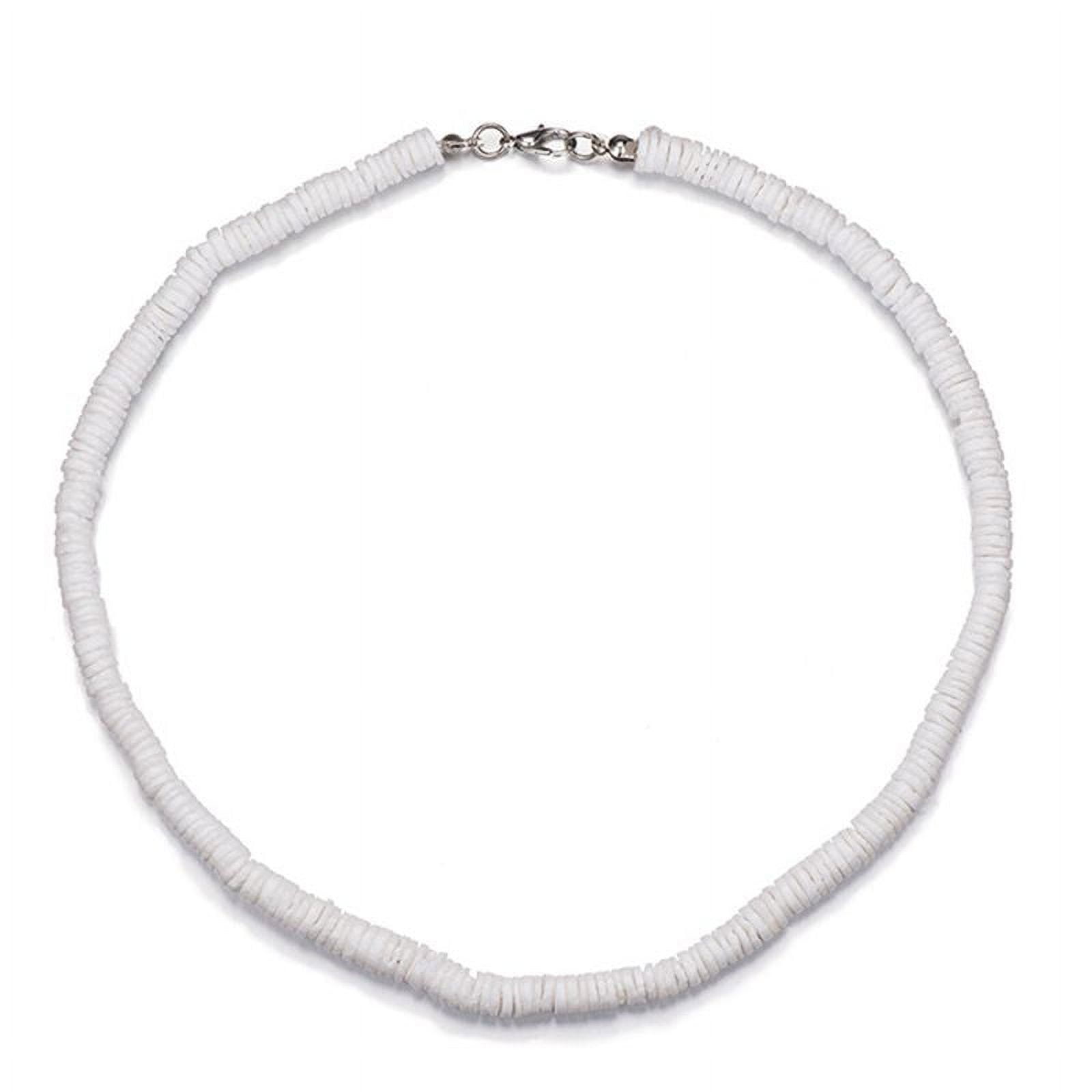 16 Inch White Puka Shell Necklace | Ron Jon Surf Shop