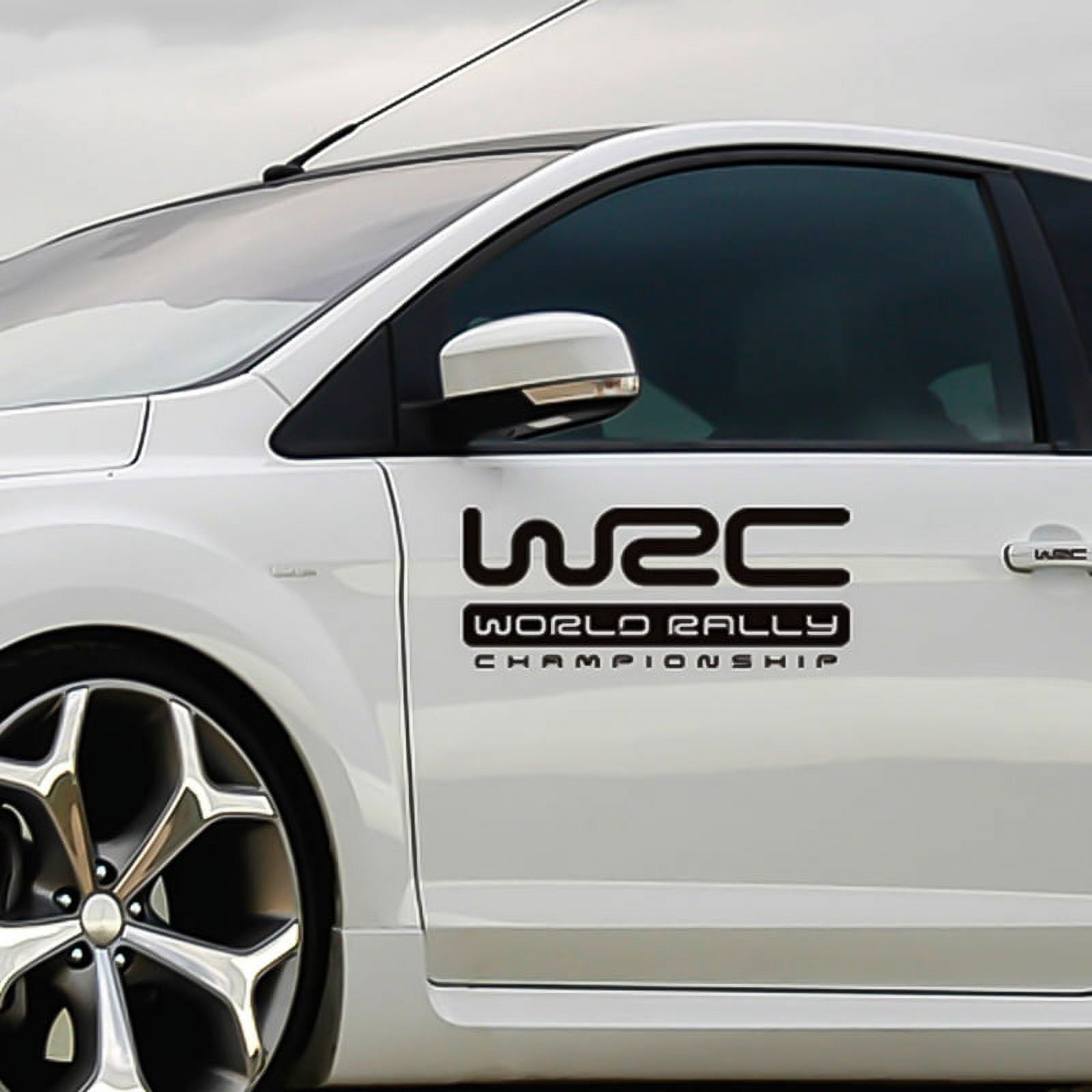 WRC Streifen Auto Abdeckungen Vinyl Film PVC Racing Sport