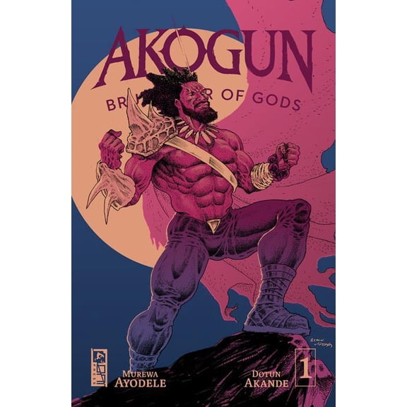 Akogun Brutalizer Of Gods #1 (of 3) Cvr B Ramon Villalobos Var Oni Press Comic Book