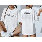 Akon The Superfan Tour 2023 Unisex Cotton T-Shirt