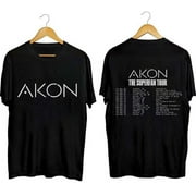 Akon The Superfan Tour 2023 Unisex Cotton T-Shirt