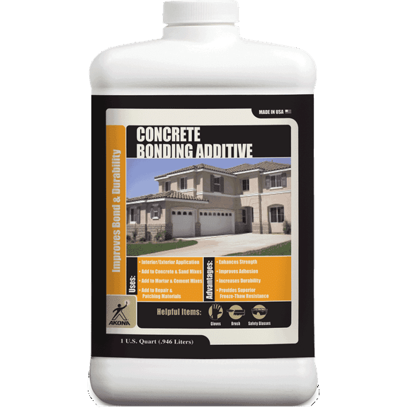 Akona Concrete Bonding Additive Acrylic Latex 1 Quart