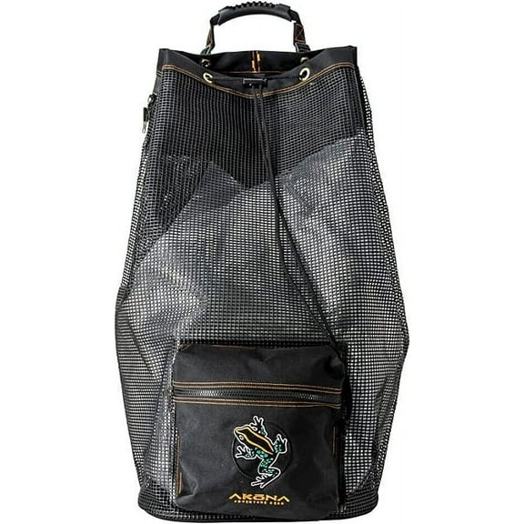 Akona Georgian Mesh Roller Backpack with Drawsting Closure