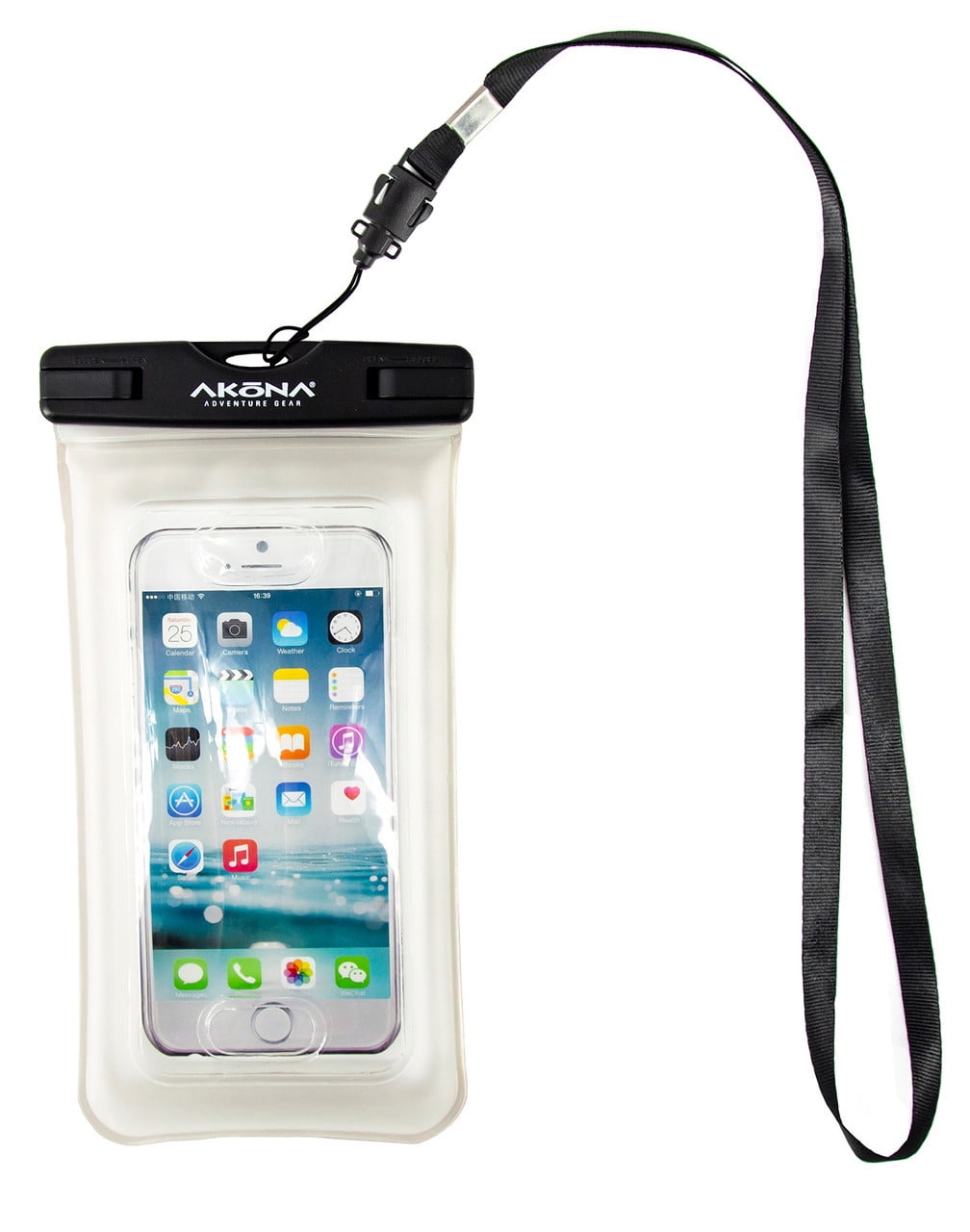 Akona Gobi Floating Waterproof Case for Cell phones Pink (Clear)