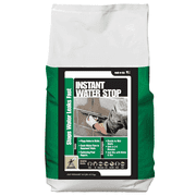 Akona Instant Water Stop - Fix Leaks in Concrete, Plug Holes, Gray Color, Concrete Adhesive 10 Pound Bag