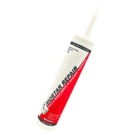 Akona, Latex-Based Polymer, Limestone Gray Mortar Repair Industrial Sealant, 0.6 lb, 10 Ounce