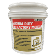 Akona Medium-Duty, Refractory Mortar Mix 25 Pound