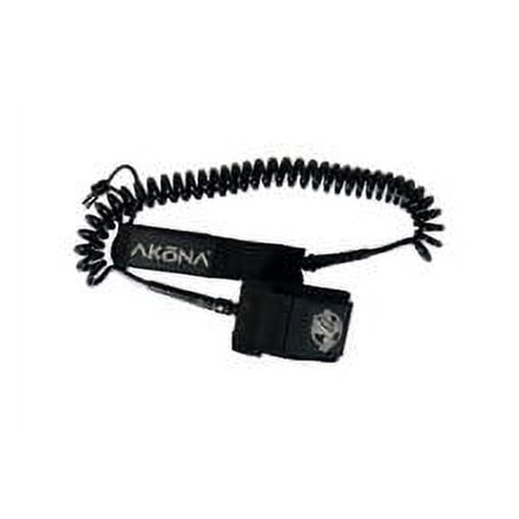 Akona Stand Up SUP Paddle Board Leash 10ft Surf Board Coiled Long Ankle Strap