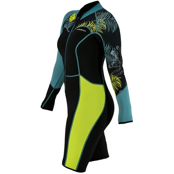Akona Tropic 3/2mm Front Zip Scuba Diving Neoprene Wetsuit Women's