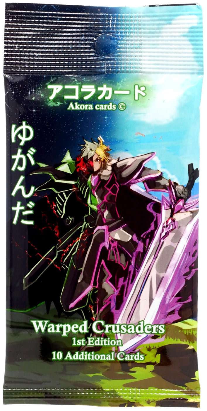Akora Trading Card Game Warped Crusaders (1st Edition) Booster Pack (10 Cards) - Walmart.com Akora Trading Card Game Warped Crusaders (1st Edition) Booster Pack (10 Cards) - Walmart.com