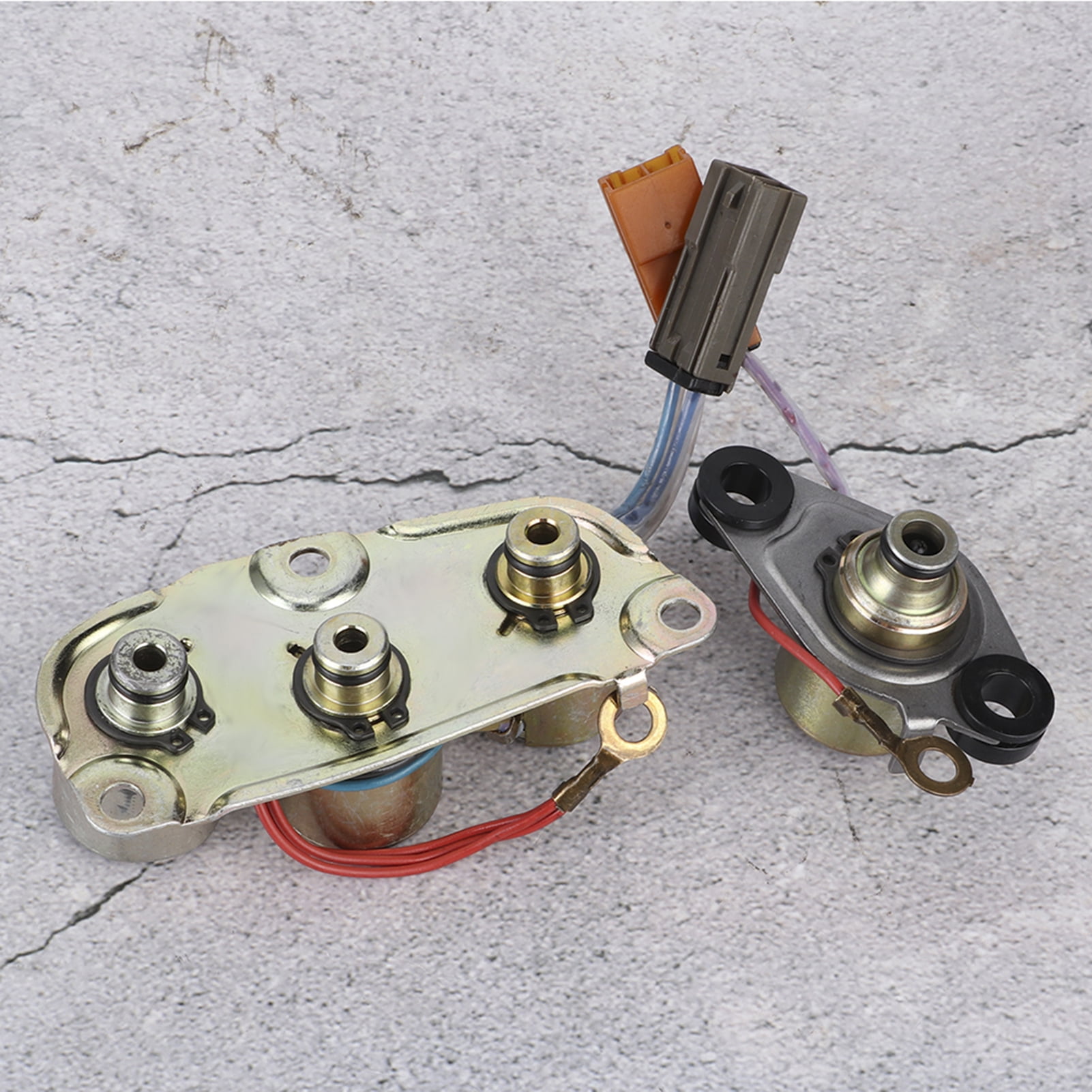 Akozon Transmissions Solenoid Valve Assembly Aluminum Alloy Solenoid