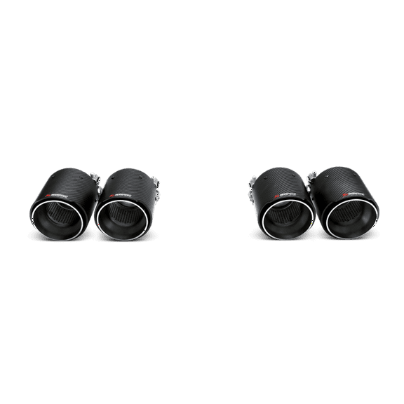 Akrapovic Carbon Tail Pipe Set for 2014-2017 BMW M3 and M4 (F80/F82)