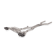 Akrapovic 2021 BMW M8/M8 Competition F93 Evolution Line Cat Back Titanium w/Carbon Tips
