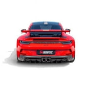 Akrapovic 21-22 Porsche 911 GT3 992 Rear Carbon Fiber Diffuser - Matte