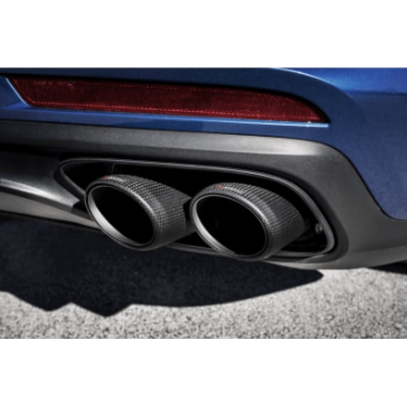 Akrapovic Carbon Tail Pipe Set for 2017-2018 Porsche Panamera Turbo ...