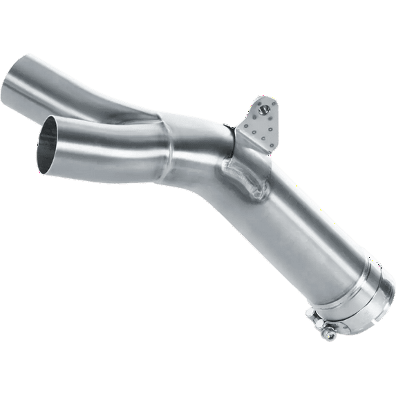 Akrapovic L-Y10SO6 Optional Link Pipe for Slip-On Line Exhaust - Stainless Steel