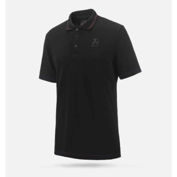 Akrapovic Corpo Polo Black Mens - XXXL