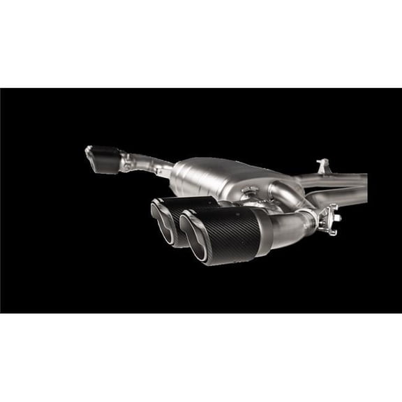 Akrapovic S-BM-T-10H Titanium Slip-on Line for 2019-2020 BMW X3 M-X4 M F97-F98 with OPF-GPF