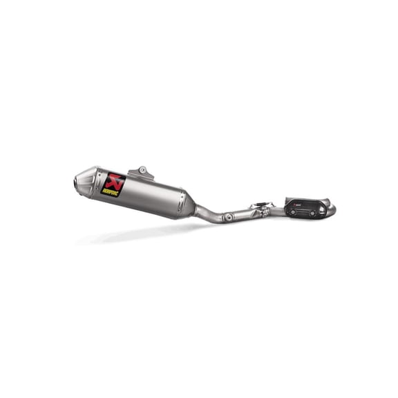 Akrapovic S-K2MET9-BNTA Evolution Line Full System Exhaust - Titanium Muffler with Spark Arrester