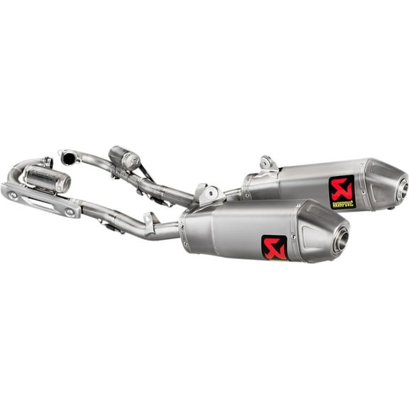 Akrapovic Titanium 1-1 Evolution Full Dual Exhaust System (S-H2MET12-CIQTA)