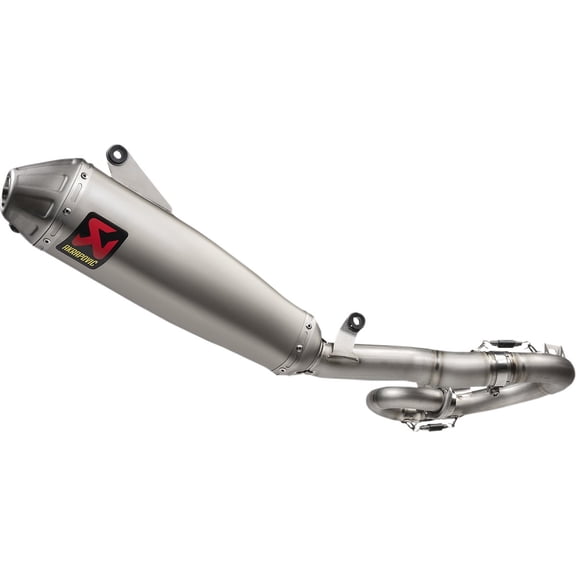 Akrapovic Evolution Line Full System Exhaust - Titanium Pipe, Muffler & End Cap, Off-Road Competition Use (SY2MET16CIBNTA)