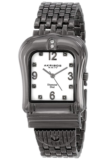 Women’s Akribos XXIV crystal faced watch AKRIBOS XXIV QUARTZ MULTIFUNCTION CRYST s-l400.jpg main image 3