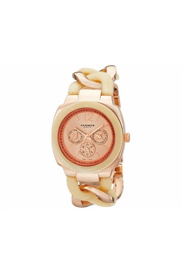 Akribos XXIV Women\'s Rose Gold and White Watch Akribos XXIV Women main image 2