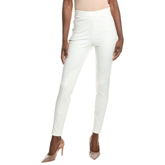 Akris womens Fia Trouser, 8, White